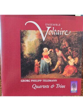 Georg Philipp Telemann Quartets Trios Ensemble Voltaire Classical Music 37912cd